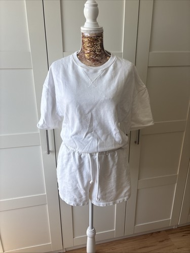 Zara sweatshirt shorts strand - zara,
