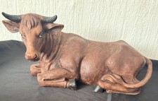 Krippenfiguren Ochse Länge ca. 23 cm