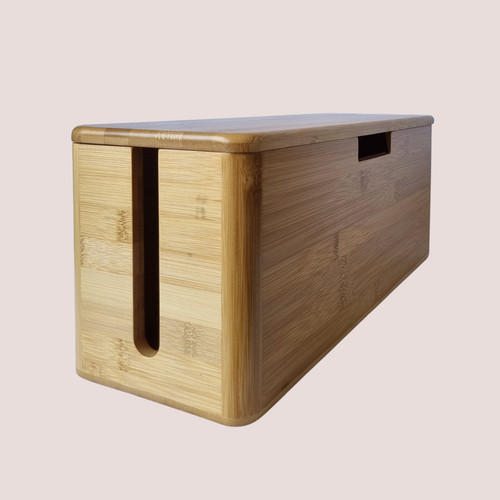Skanoor kabelbox bambus - xl,