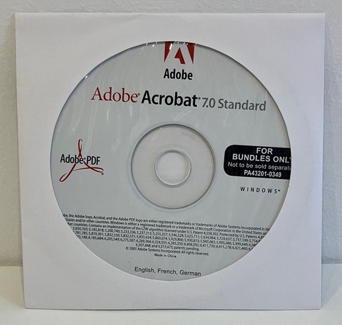 Adobe acrobat standard - adobe, 7.0