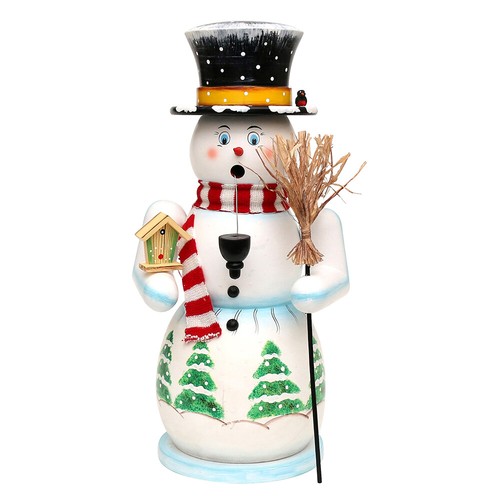 Holz räucherschneemann toni - räucherschneemann, "toni"