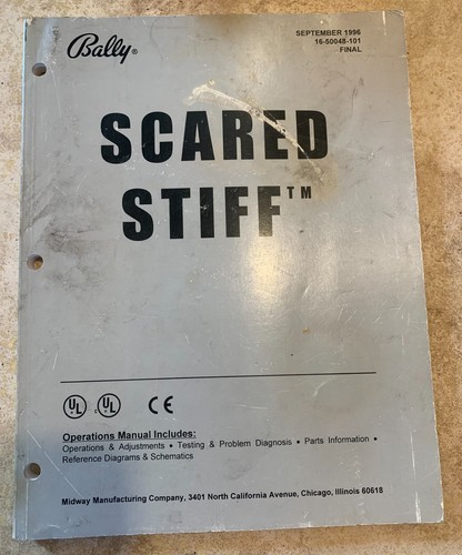 Original bally scared - scared, stiff