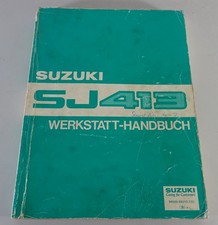 Werkstatthandbuch Suzuki SJ 413 + Samurai ab Baujahr 1984 Stand 12/1987
