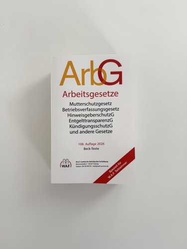 Arbeitsgesetze arbg 108 - arbeitsgesetze,