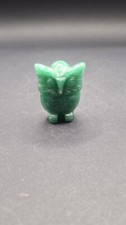 Jade Figur China Eule  Statue