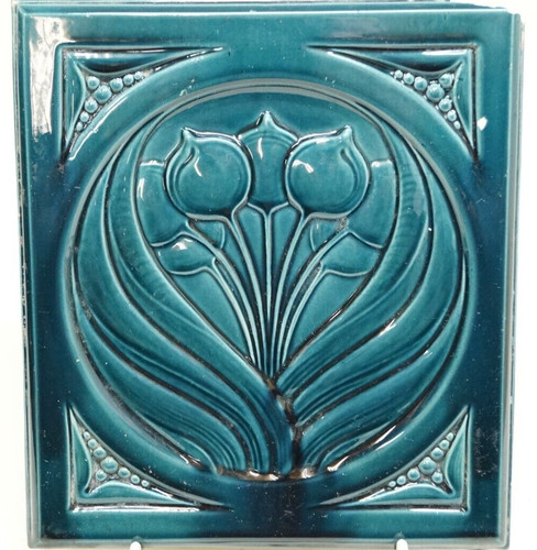 Antike jugendstil ofenplatte - jugendstil,