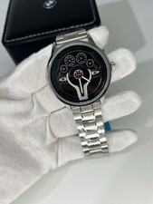 BMW Uhr Silber