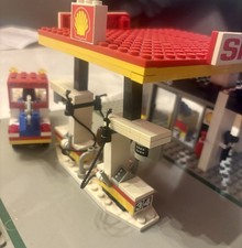 LEGO Town: Shell Service Station (6378) mit Anleitung vollständig
