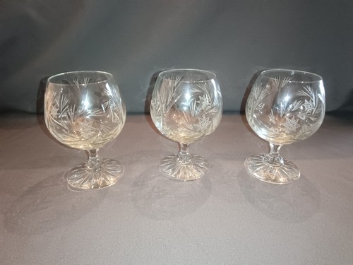 Cognac schwenker gläser - 3x,