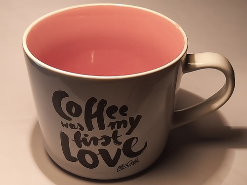 Mccafe becher coffee was - becher, "coffee