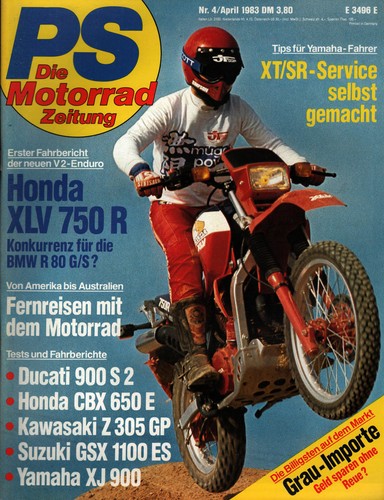 Zeitschrift motorrad 4 - zeitschrift, ps