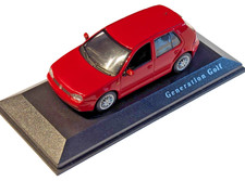 MINICHAMPS  1:43 VW GOLF 4 GTI  ROT  Generation Golf SEHR SELTEN