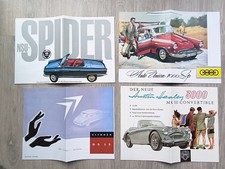 4x Prospekt - NSU Wankel