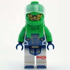 cty1694 LEGO® Astronaut, White Spacesuit, Bright Green Backpack, Helmet, 1 Stück