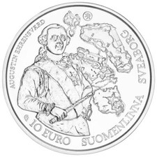 Silbermünze Barock und Rokoko Europa Stern Serie 2018 - Finnland - 17 gr PP