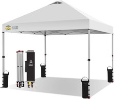 CROWN SHADES Faltpavillon Zelt Gartenpavillon Wasserdicht UV Schutz Outdoor