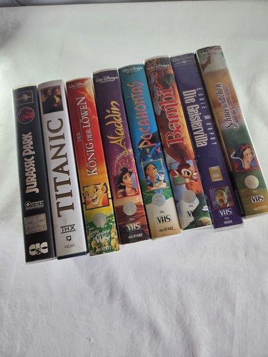 Vhs kassetten disney - 8x,