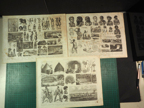 Ethnographie 3 stahlstiche - 3,