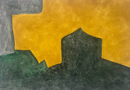Serge poliakoff grün gelb - grün,