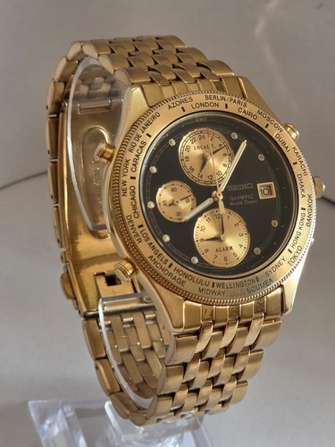 Seiko 5t52 7a40 olympic world - 5t52-7a40,