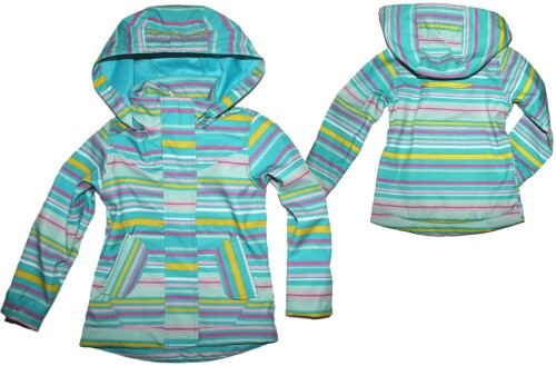 Softshelljacke türkis - in,
