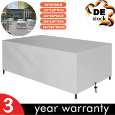 GARTENTISCH ABDECKUNG SCHUTZHÜLLE WASSERDICHT GARTENMÖBEL ABDECKPLANE GARNITUR