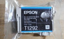 Epson T1292 Tinte cyan SX 230 235 420W 425W 430W 435W WF 3010 3520 3530 3540  D