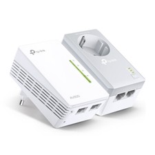 TP-Link TL-WPA4226KIT AV600 WiFi N300 Powerline Netzwerkadapter(300 Mbit/s, 4 Po