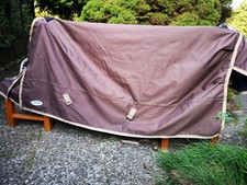 Busse Everline Regendecke 155cm Braun 200g Outdoordecke Pferdedecke Decke 