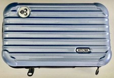 Sammlungsauflösung!Rimowa Thai Airways First Class Amenity Kit,Blaugrau-Metallic