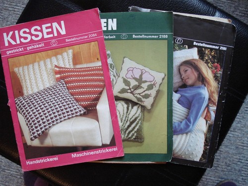 Kissen gestickt gestrickt - kissen,
