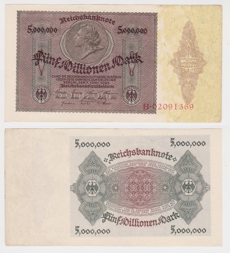 Millionen mark banknote - mark,