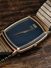 SEIKO TANK GOLD DESIGNER HERREN - Uhr/Watch - Läuft +++ TOP +++