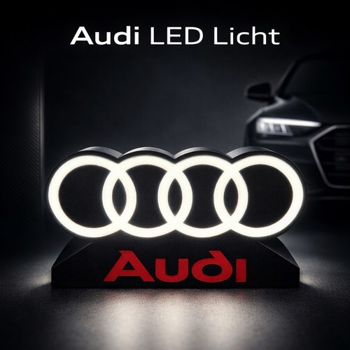 Audi led logo - led,
