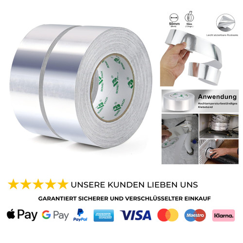 Alu klebeband 50mm 50m - x,