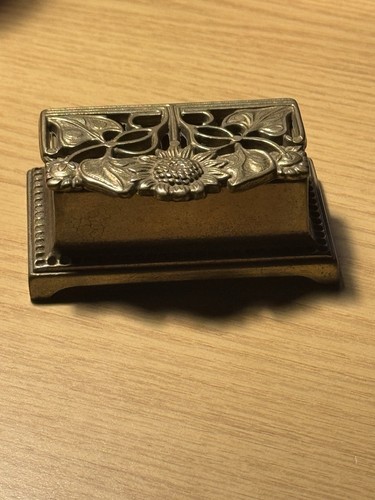 Messing post stamp box - messing,