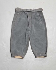 Trachten Lederhose Größe 36 Kniebund Damen Wildleder Vintage NEU N980