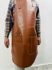 Schürze Leder Herren Schmied 100% Neu Arbeitskleidung Schweißen Taschen Profi