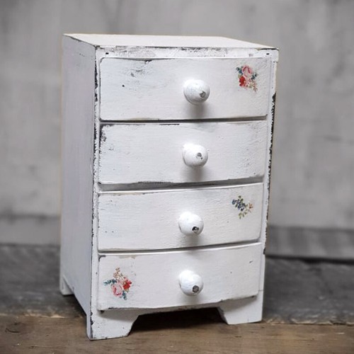 Vintage dekoschränkchen - vintage, 4