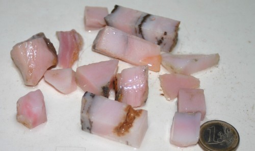 Pink opal abschnitte 100 - pink,