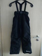Schwarze Skihose von Scout, Gr. 134