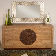 Kommode Komodo Design Sideboard Asiatisch Möbel Schrank Holz Asia Bambus Japan