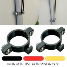 Planenspanner für Poolplane Pool Abdeckung Framepool für Intex / Bestway grau
