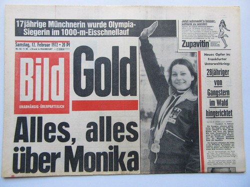 Bild zeitung 1972 - bild, 12.02.1972