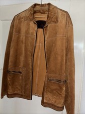 wildlederjacke herren braun