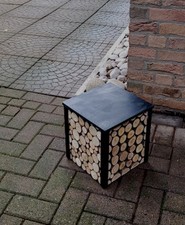 Holzsaeule,Hocker,Saeule,Blume