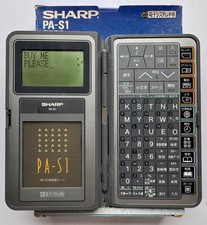 Sharp japanese - pa-s1,