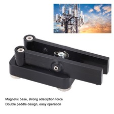 Double Paddle Telegraph Key Mit 3 5 Mm Interface Cable Magnetic Base Morse Code