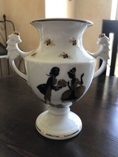 Königlich Royal  Tettau , edle barocke Vase , Motiv  Rosenkavalier .