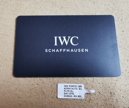 Iwc portofino chronograph - iwc,